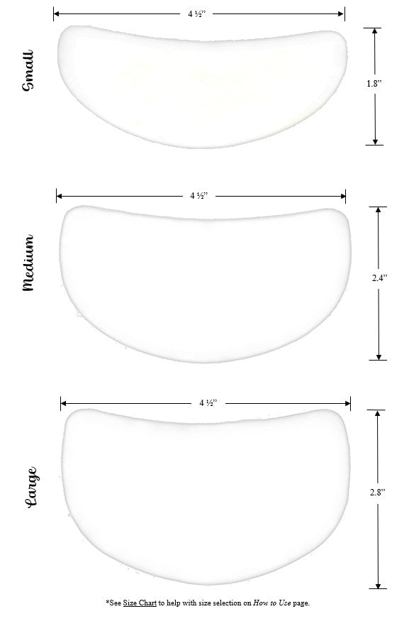 Disposable Non-Adhesive Breast Sweat Pads, 12 Pieces